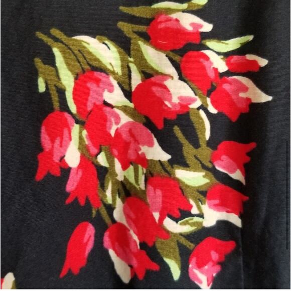 Joe Fresh Girls Size 10 Summer Dress Floral Sleeveless 100% Cotton Casual - Picture 3 of 5